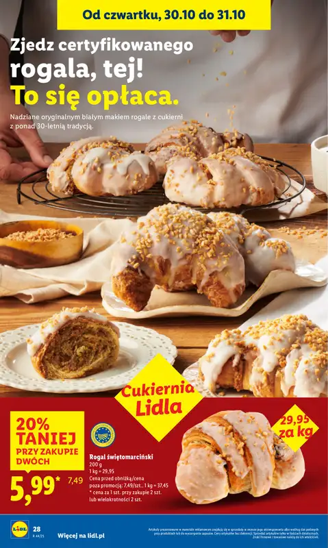 Lidl - gazetka promocyjna Oferta od czwartku od czwartku 30.10 do piątku 31.10 - strona 30