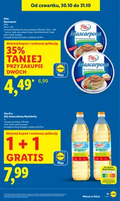 Lidl - gazetka promocyjna Oferta od czwartku od czwartku 30.10 do piątku 31.10 - strona 11 Lidl - gazetka promocyjna Oferta od czwartku od czwartku 30.10 do piątku 31.10 - strona 11
