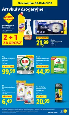Lidl - gazetka promocyjna Oferta od czwartku od czwartku 30.10 do piątku 31.10 - strona 65 Lidl - gazetka promocyjna Oferta od czwartku od czwartku 30.10 do piątku 31.10 - strona 65