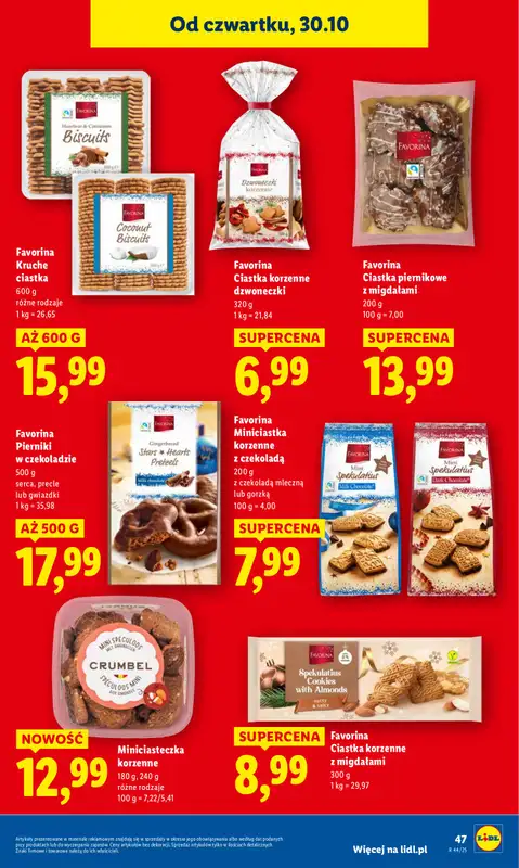 Lidl - gazetka promocyjna Oferta od czwartku od czwartku 30.10 do piątku 31.10 - strona 49
