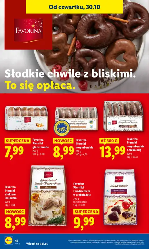 Lidl - gazetka promocyjna Oferta od czwartku od czwartku 30.10 do piątku 31.10 - strona 48