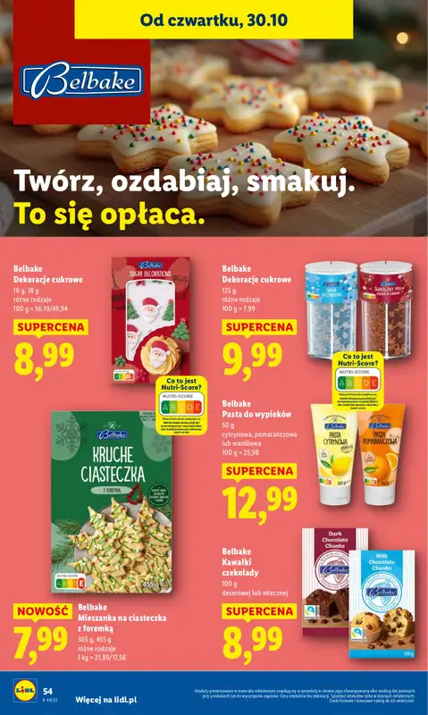 Lidl - gazetka promocyjna Oferta od czwartku od czwartku 30.10 do piątku 31.10 - strona 56