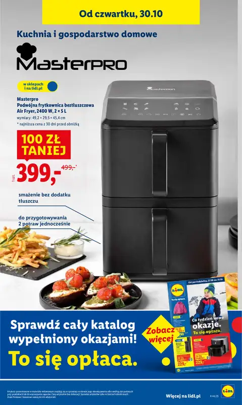 Lidl - gazetka promocyjna Oferta od czwartku od czwartku 30.10 do piątku 31.10 - strona 23