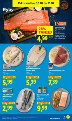 Lidl - gazetka promocyjna Oferta od czwartku od czwartku 30.10 do piątku 31.10 - strona 37 Lidl - gazetka promocyjna Oferta od czwartku od czwartku 30.10 do piątku 31.10 - strona 37
