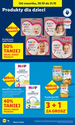 Lidl - gazetka promocyjna Oferta od czwartku od czwartku 30.10 do piątku 31.10 - strona 62 Lidl - gazetka promocyjna Oferta od czwartku od czwartku 30.10 do piątku 31.10 - strona 62