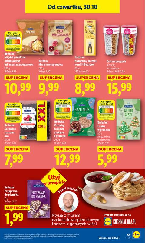 Lidl - gazetka promocyjna Oferta od czwartku od czwartku 30.10 do pi膮tku 31.10 - strona 57 Lidl - gazetka promocyjna Oferta od czwartku od czwartku 30.10 do pi膮tku 31.10 - strona 57
