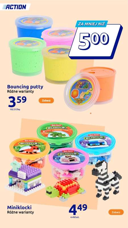 Action - gazetka promocyjna Katalog Prezenty od 艣rody 29.10 do wtorku 04.11 - strona 5 Action - gazetka promocyjna Katalog Prezenty od 艣rody 29.10 do wtorku 04.11 - strona 5