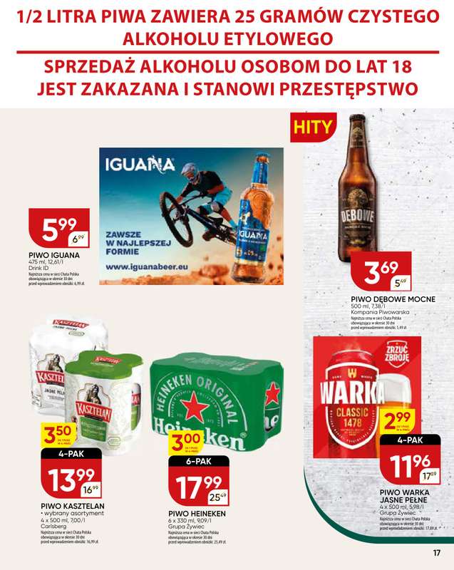 Chata Polska - gazetka promocyjna Gazetka od czwartku 06.11 do niedzieli 16.11 - strona 17
