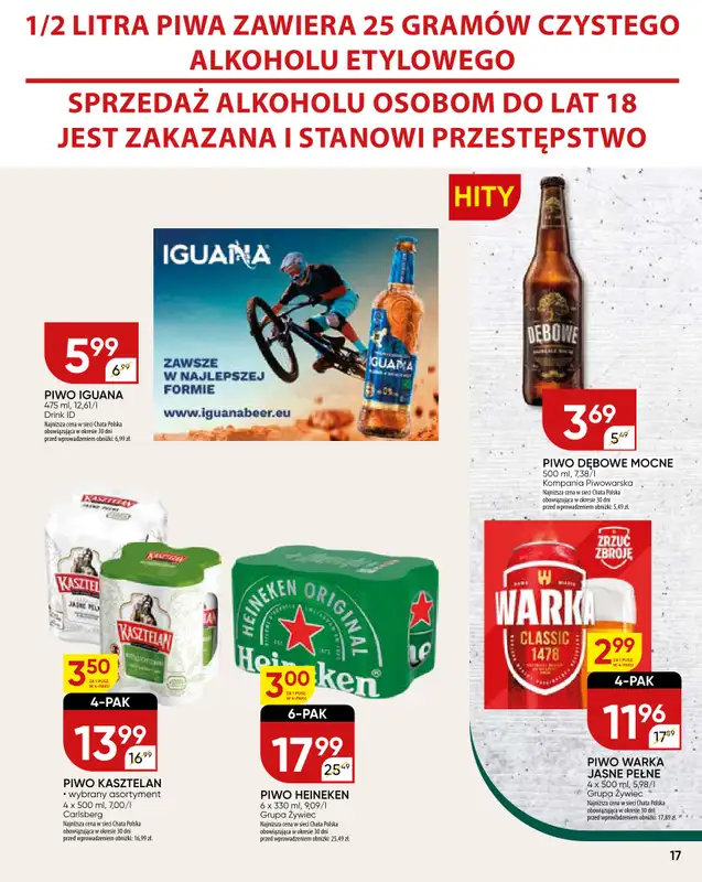 Chata Polska - gazetka promocyjna Gazetka od czwartku 06.11 do niedzieli 16.11 - strona 17
