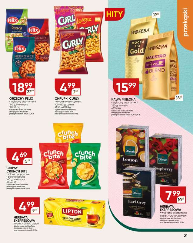 Chata Polska - gazetka promocyjna Gazetka od czwartku 06.11 do niedzieli 16.11 - strona 21