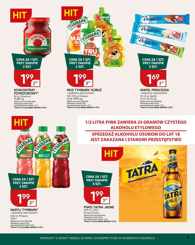 Chata Polska - gazetka promocyjna Gazetka od czwartku 06.11 do niedzieli 16.11 - strona 9