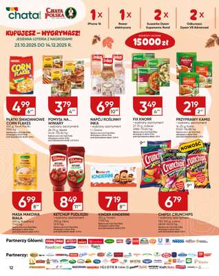 Chata Polska - gazetka promocyjna Gazetka od czwartku 06.11 do niedzieli 16.11 - strona 12