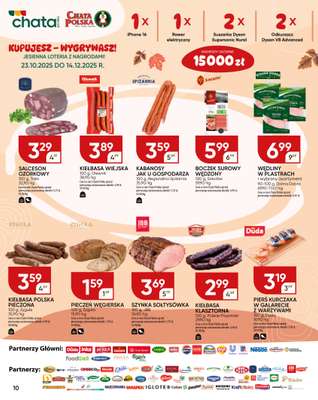 Chata Polska - gazetka promocyjna Gazetka od czwartku 06.11 do niedzieli 16.11 - strona 10