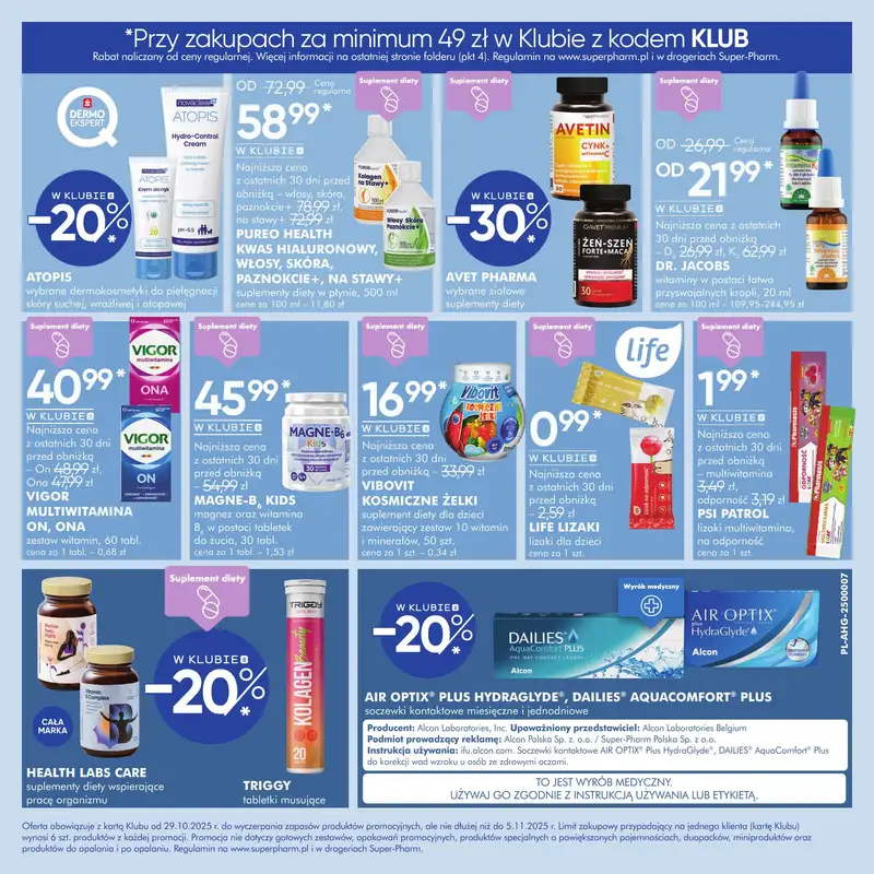 Super-Pharm - gazetka promocyjna Dni Klubu od środy 29.10 do środy 05.11 - strona 11