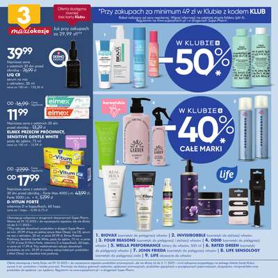 Super-Pharm - gazetka promocyjna Dni Klubu od środy 29.10 do środy 05.11 - strona 2