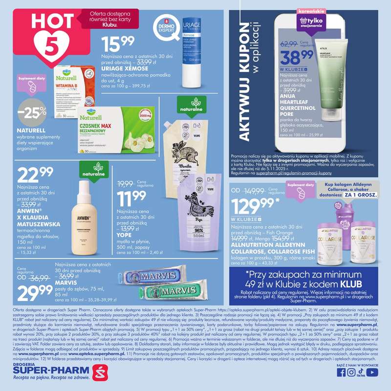 Super-Pharm - gazetka promocyjna Dni Klubu od środy 29.10 do środy 05.11 - strona 12