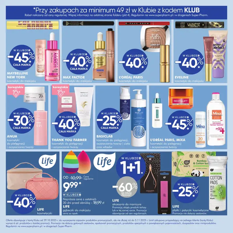 Super-Pharm - gazetka promocyjna Dni Klubu od środy 29.10 do środy 05.11 - strona 7