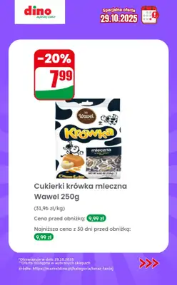 Dino - gazetka promocyjna Specjalna oferta na 29.10.2025 - promocje spoza gazetki od środy 29.10 do środy 29.10 - strona 5 Dino - gazetka promocyjna Specjalna oferta na 29.10.2025 - promocje spoza gazetki od środy 29.10 do środy 29.10 - strona 5