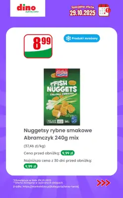 Dino - gazetka promocyjna Specjalna oferta na 29.10.2025 - promocje spoza gazetki od środy 29.10 do środy 29.10 - strona 8 Dino - gazetka promocyjna Specjalna oferta na 29.10.2025 - promocje spoza gazetki od środy 29.10 do środy 29.10 - strona 8