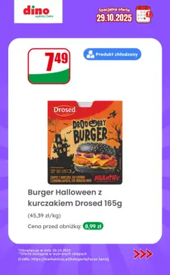 Dino - gazetka promocyjna Specjalna oferta na 29.10.2025 - promocje spoza gazetki od środy 29.10 do środy 29.10 - strona 4 Dino - gazetka promocyjna Specjalna oferta na 29.10.2025 - promocje spoza gazetki od środy 29.10 do środy 29.10 - strona 4