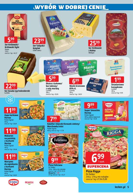 Leclerc - gazetka promocyjna Oferta E.Leclerc I Wyb贸r w dobrej cenie od wtorku 28.10 do poniedzia艂ku 03.11 - strona 5 Leclerc - gazetka promocyjna Oferta E.Leclerc I Wyb贸r w dobrej cenie od wtorku 28.10 do poniedzia艂ku 03.11 - strona 5