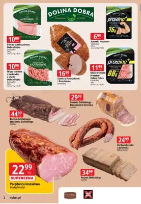 Leclerc - gazetka promocyjna Oferta E.Leclerc I Wybór w dobrej cenie od wtorku 28.10 do poniedziałku 03.11 - strona 2 Leclerc - gazetka promocyjna Oferta E.Leclerc I Wybór w dobrej cenie od wtorku 28.10 do poniedziałku 03.11 - strona 2