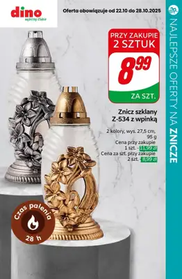 #ZNICZE - gazetka promocyjna Najlepsze oferty na ZNICZE i WKŁADY od soboty 25.10 do piątku 31.10 - strona 4 #ZNICZE - gazetka promocyjna Najlepsze oferty na ZNICZE i WKŁADY od soboty 25.10 do piątku 31.10 - strona 4