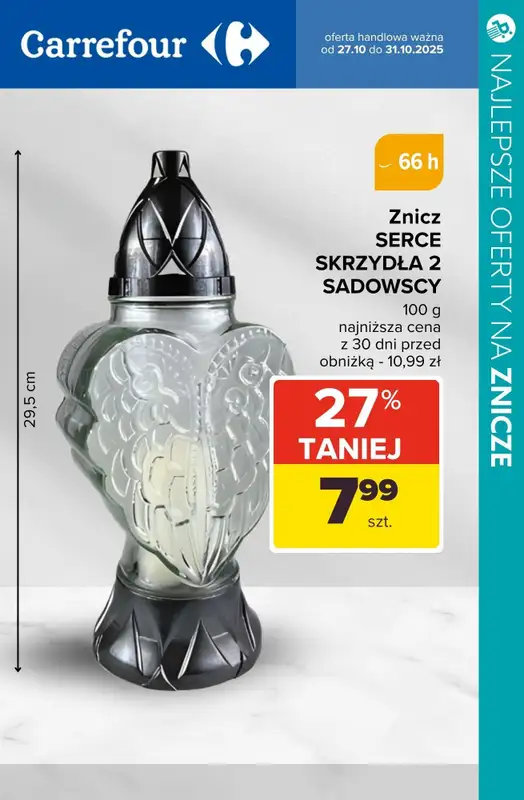 #ZNICZE - gazetka promocyjna Najlepsze oferty na ZNICZE i WKŁADY od soboty 25.10 do piątku 31.10 - strona 2
