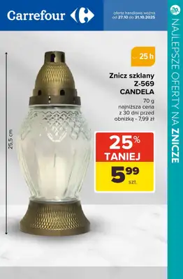#ZNICZE - gazetka promocyjna Najlepsze oferty na ZNICZE i WKŁADY od soboty 25.10 do piątku 31.10 - strona 18 #ZNICZE - gazetka promocyjna Najlepsze oferty na ZNICZE i WKŁADY od soboty 25.10 do piątku 31.10 - strona 18