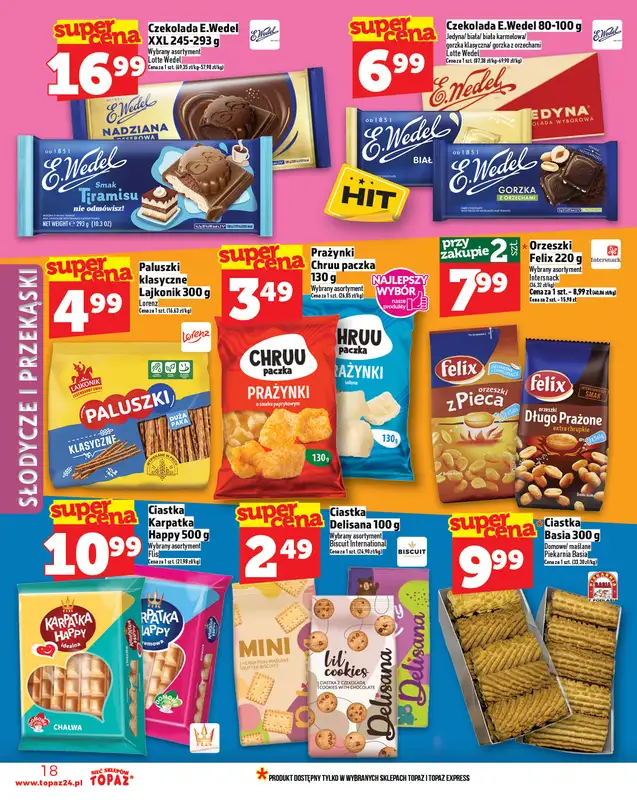 TOPAZ - gazetka promocyjna Gazetka od czwartku 30.10 do środy 05.11 - strona 18