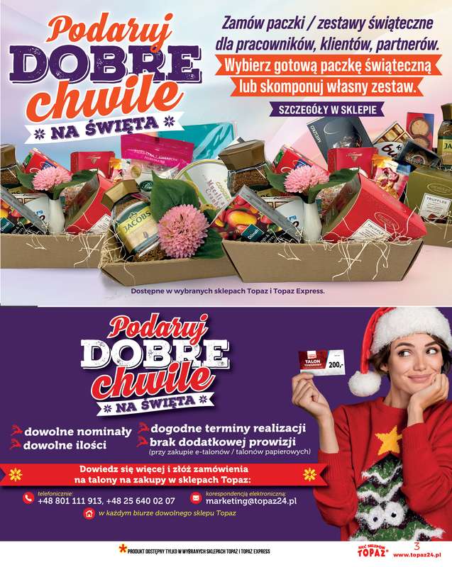 TOPAZ - gazetka promocyjna Gazetka od czwartku 30.10 do środy 05.11 - strona 3
