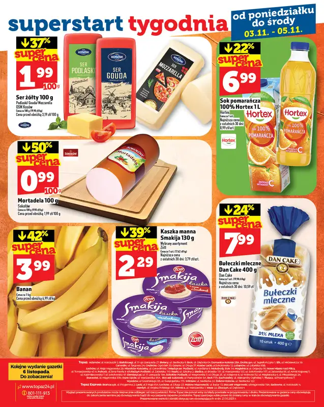 TOPAZ - gazetka promocyjna Gazetka od czwartku 30.10 do środy 05.11 - strona 28