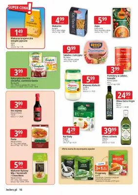 Leclerc - gazetka promocyjna Oferta Gliwice od wtorku 28.10 do soboty 08.11 - strona 16 Leclerc - gazetka promocyjna Oferta Gliwice od wtorku 28.10 do soboty 08.11 - strona 16
