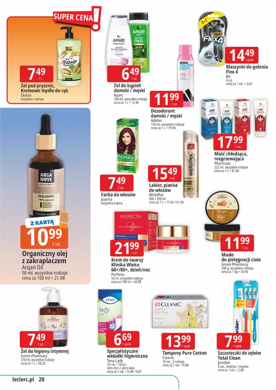 Leclerc - gazetka promocyjna Oferta Gliwice od wtorku 28.10 do soboty 08.11 - strona 20