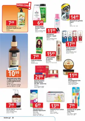 Leclerc - gazetka promocyjna Oferta Gliwice od wtorku 28.10 do soboty 08.11 - strona 20 Leclerc - gazetka promocyjna Oferta Gliwice od wtorku 28.10 do soboty 08.11 - strona 20