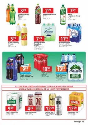 Leclerc - gazetka promocyjna Oferta Gliwice od wtorku 28.10 do soboty 08.11 - strona 19 Leclerc - gazetka promocyjna Oferta Gliwice od wtorku 28.10 do soboty 08.11 - strona 19