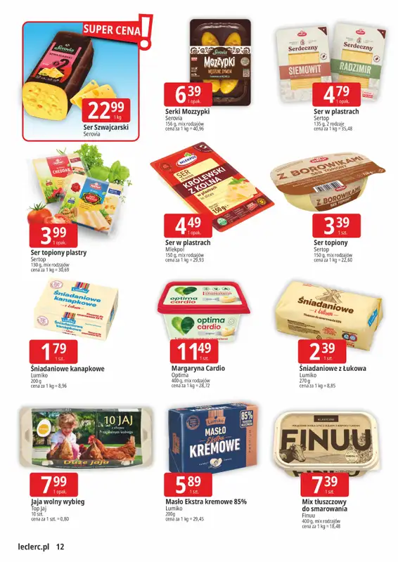 Leclerc - gazetka promocyjna Oferta Gliwice od wtorku 28.10 do soboty 08.11 - strona 12