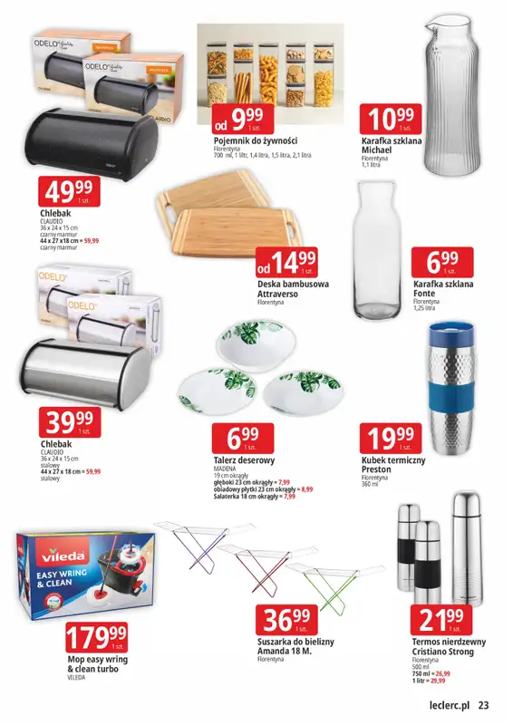 Leclerc - gazetka promocyjna Oferta Gliwice od wtorku 28.10 do soboty 08.11 - strona 23