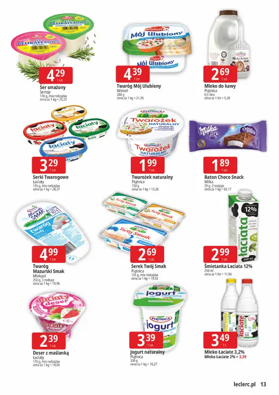 Leclerc - gazetka promocyjna Oferta Gliwice od wtorku 28.10 do soboty 08.11 - strona 13
