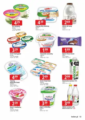 Leclerc - gazetka promocyjna Oferta Gliwice od wtorku 28.10 do soboty 08.11 - strona 13 Leclerc - gazetka promocyjna Oferta Gliwice od wtorku 28.10 do soboty 08.11 - strona 13