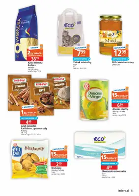 Leclerc - gazetka promocyjna Oferta Gliwice od wtorku 28.10 do soboty 08.11 - strona 5 Leclerc - gazetka promocyjna Oferta Gliwice od wtorku 28.10 do soboty 08.11 - strona 5