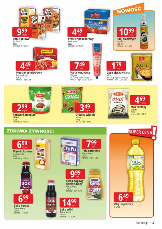 Leclerc - gazetka promocyjna Oferta Gliwice od wtorku 28.10 do soboty 08.11 - strona 17