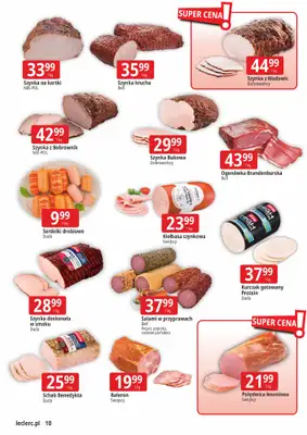 Leclerc - gazetka promocyjna Oferta Gliwice od wtorku 28.10 do soboty 08.11 - strona 10 Leclerc - gazetka promocyjna Oferta Gliwice od wtorku 28.10 do soboty 08.11 - strona 10