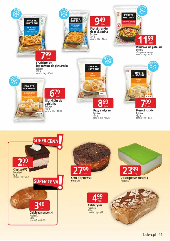 Leclerc - gazetka promocyjna Oferta Gliwice od wtorku 28.10 do soboty 08.11 - strona 11