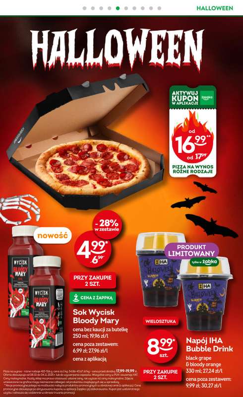 呕abka - gazetka promocyjna Gazetka od 艣rody 22.10 do wtorku 04.11 - strona 8 呕abka - gazetka promocyjna Gazetka od 艣rody 22.10 do wtorku 04.11 - strona 8