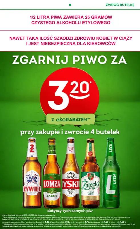 Żabka - gazetka promocyjna Gazetka od środy 22.10 do wtorku 04.11 - strona 18