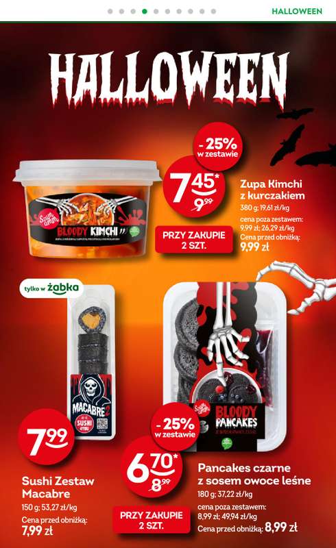 呕abka - gazetka promocyjna Gazetka od 艣rody 22.10 do wtorku 04.11 - strona 7 呕abka - gazetka promocyjna Gazetka od 艣rody 22.10 do wtorku 04.11 - strona 7