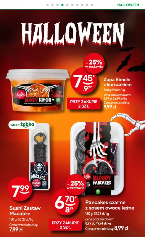 Żabka - gazetka promocyjna Gazetka od środy 22.10 do wtorku 04.11 - strona 7