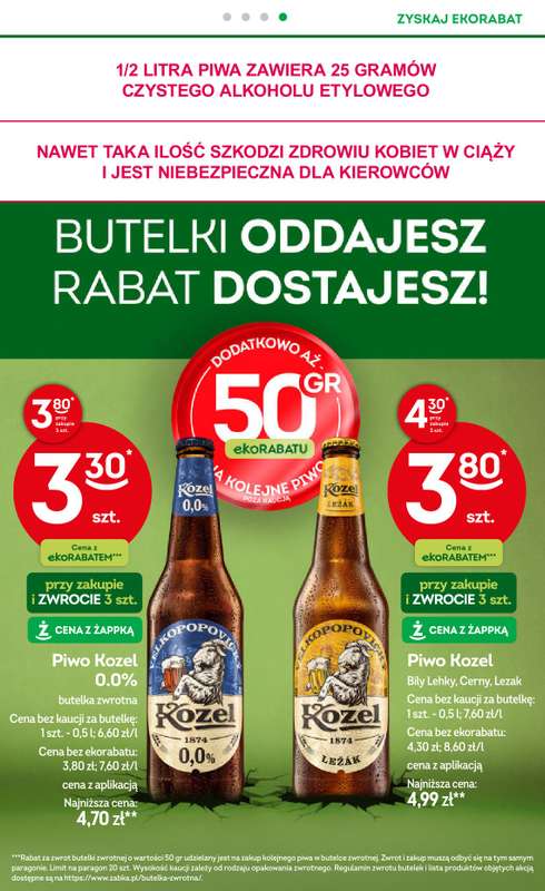 Żabka - gazetka promocyjna Gazetka od środy 22.10 do wtorku 04.11 - strona 39