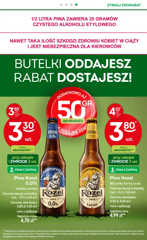 Żabka - gazetka promocyjna Gazetka od środy 22.10 do wtorku 04.11 - strona 39